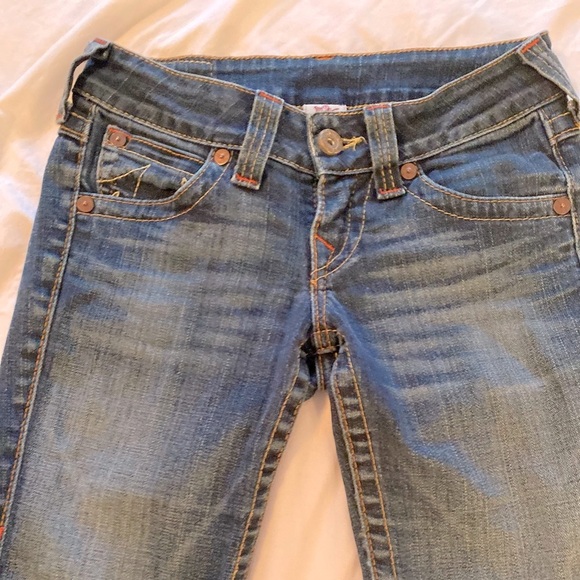 🔥TRUE RELIGION 👖jeans size 26. Boot cut. Amazing fit! - Picture 3 of 9